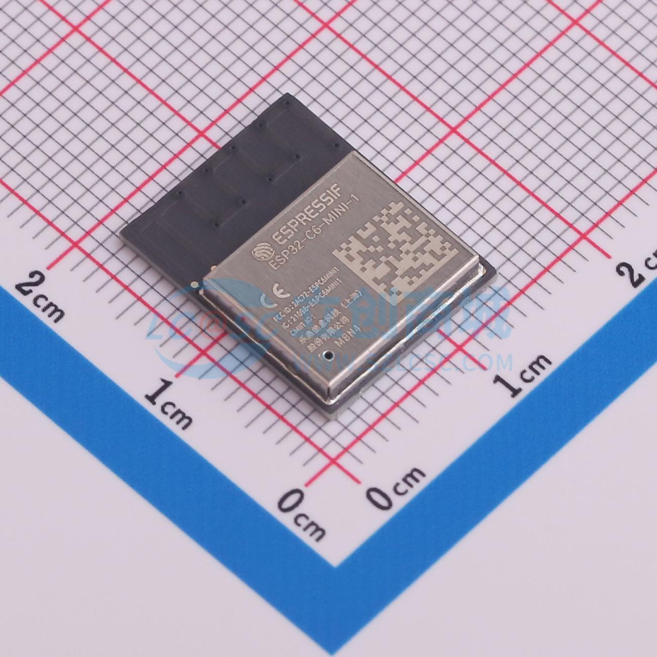 Esp32 C6 - 4 個 ESP32-C6-MINI-1-N4 SMD-53P ESP32-C6FH4 I2C