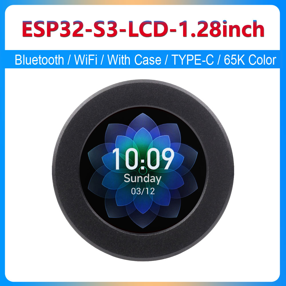 Esp32 Uart Module - Waveshare ESP32-S3 1.28インチ円形LCD開発ボード 240x240 IPS GC9A01A