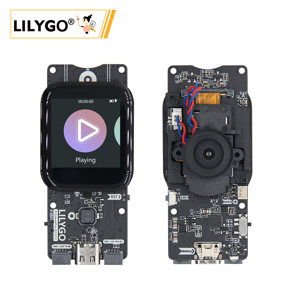 Esp32 Wifi Bluetooth Module - LILYGO® T-Camera-Plus-S3 ナイトビジョンモジュール,T-Camera-Plus-S3カメラ開発ボード,ESP32-S3万ピクセル,2/5インチのタッチスクリーン