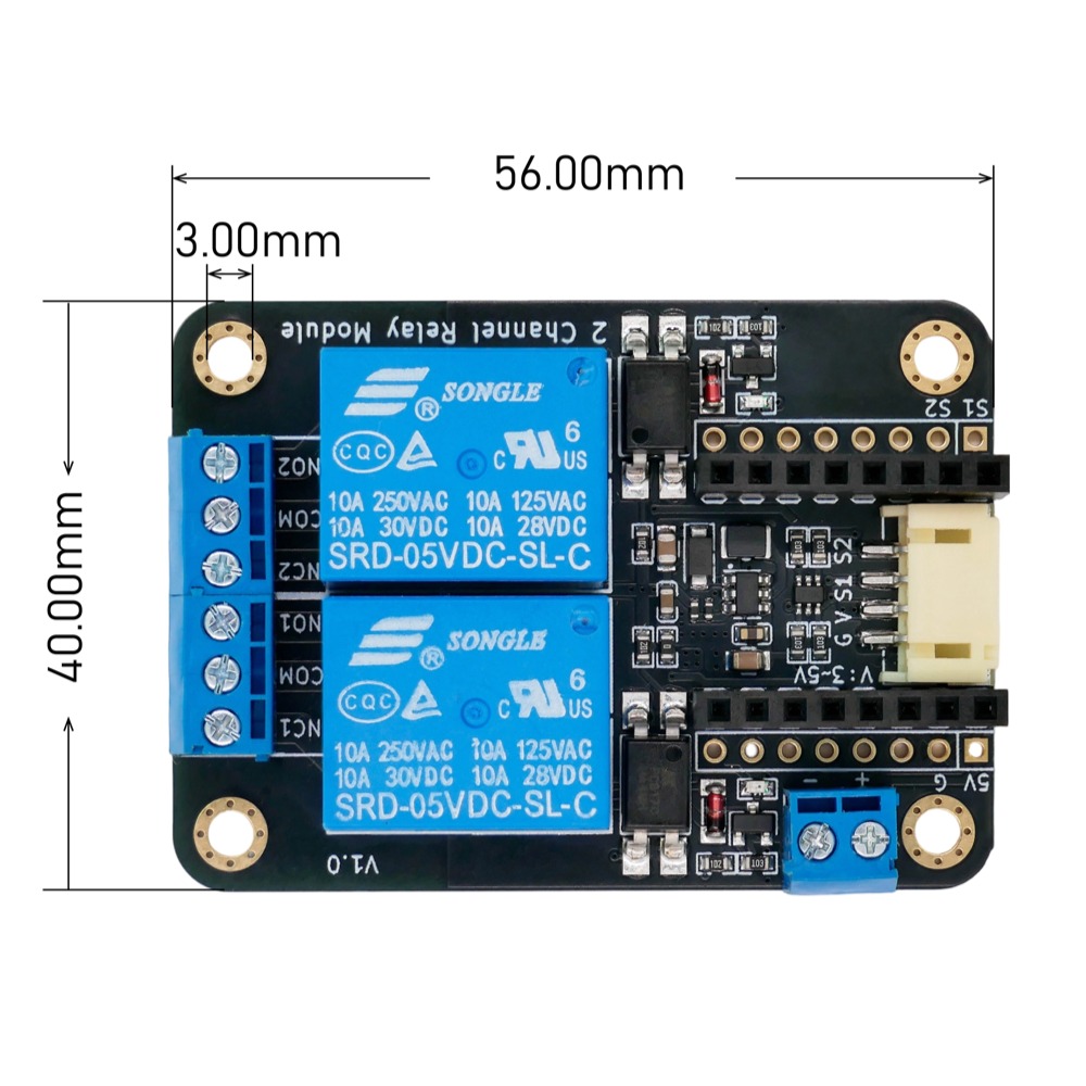 2CHリレーモジュール入力5Vアクティブロートリガー光絶縁リ - Espressif Esp32 のレビューと価格