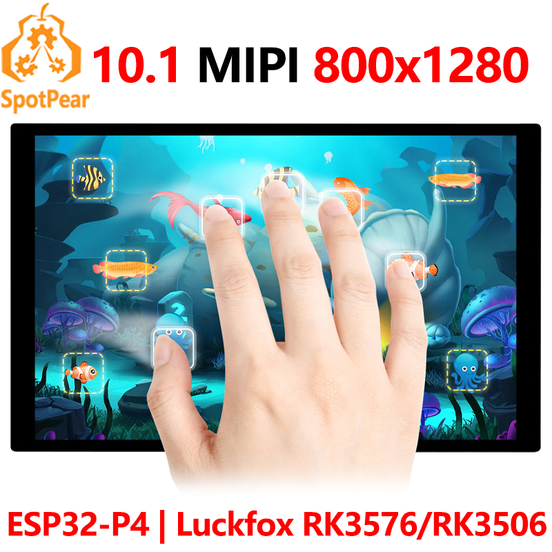Raspberry pi-LCDタッチスクリーンディスプレイ - Esp32 P4 のレビューと価格