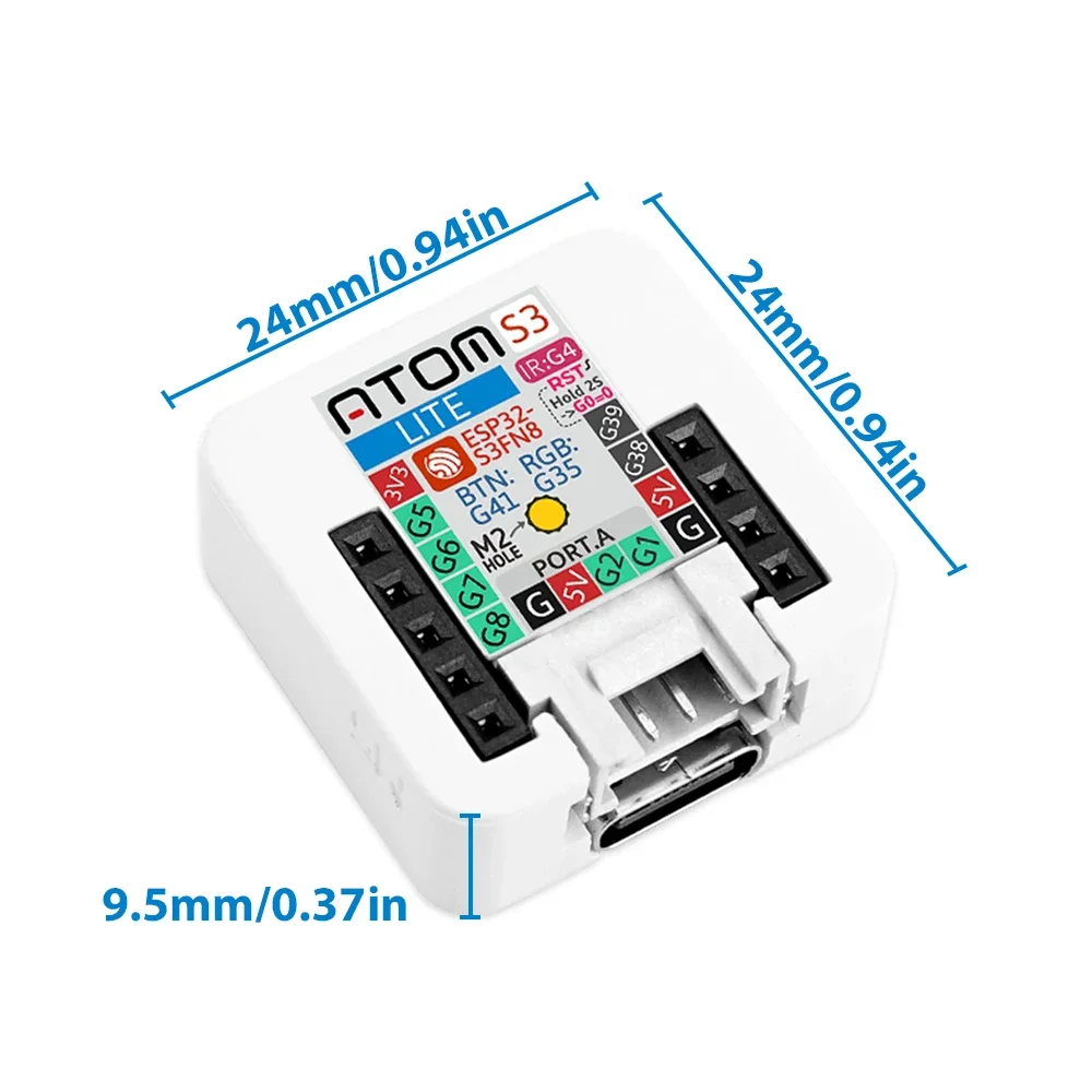 M5Stack AtomS3-Lite ESP32-S3 開 - Esp32 Devkit のレビューと価格