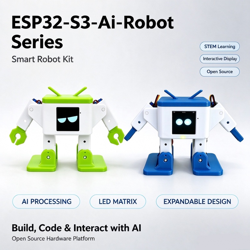 最新のAI搭載スマートロボット「オットー」。ESP32-S3 - Esp32 S3 のレビューと価格