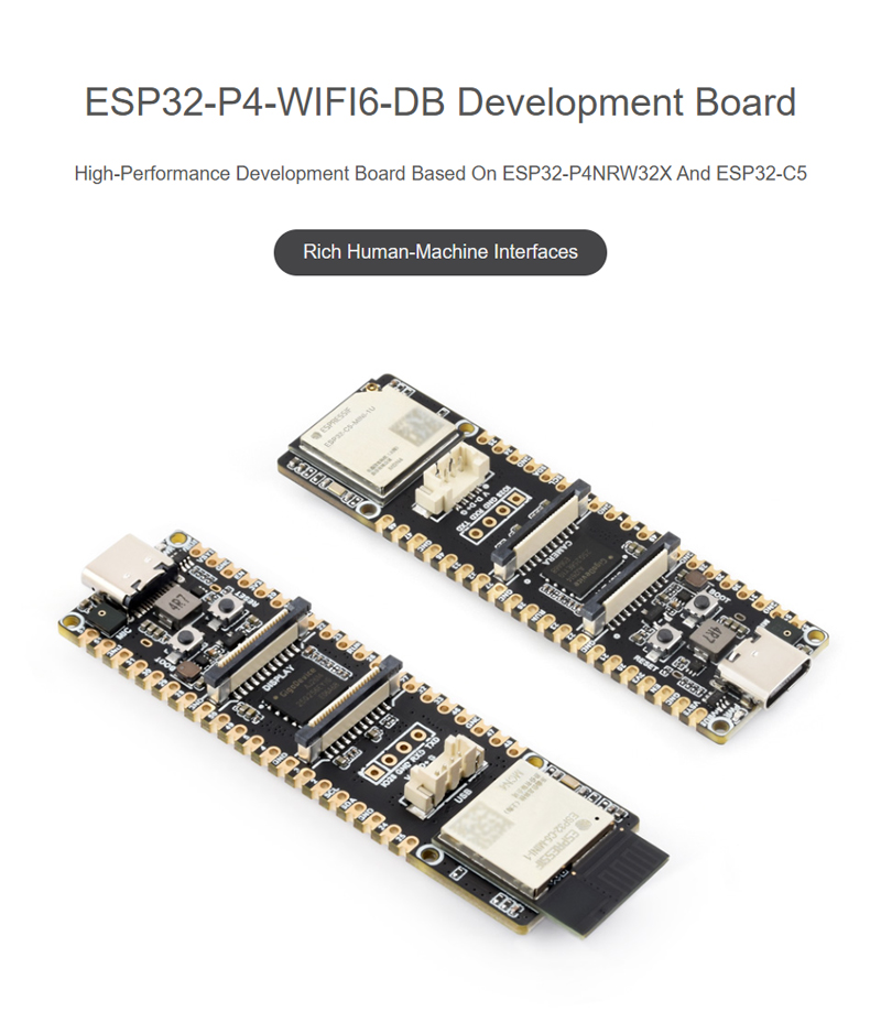ESP32-P4NRW32XおよびESP32-C5をベースと - Esp32 P4 のレビューと価格