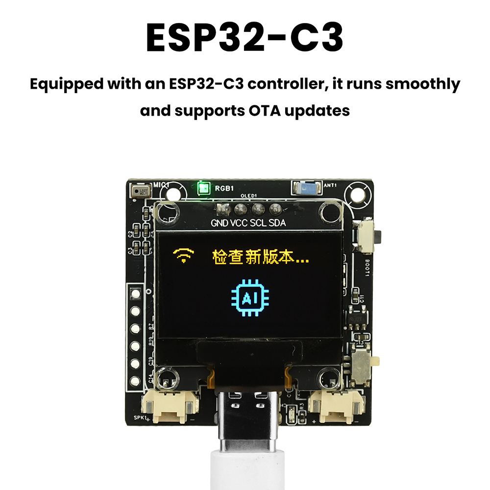 ESP32-C3 0.96インチOLEDディスプレイ搭載 小 - Esp32 C3 のレビューと価格