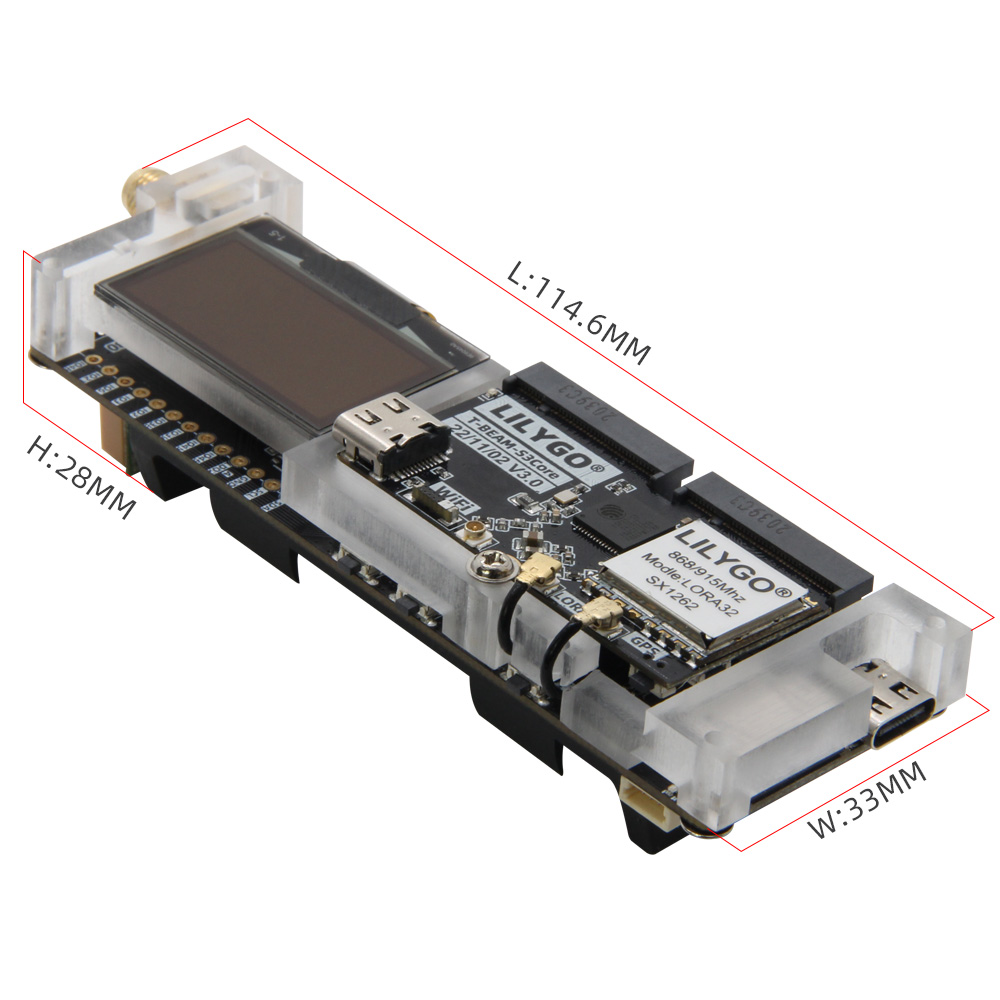 LILYGO® SoftRF T-Beam SUPREME  - Esp32 Wifi Bluetooth Module のレビューと価格