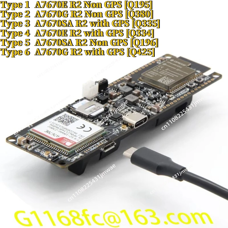 T-A7670G/E/SA R2 ESP32 4G LTE  - Esp32 Development Board のレビューと価格
