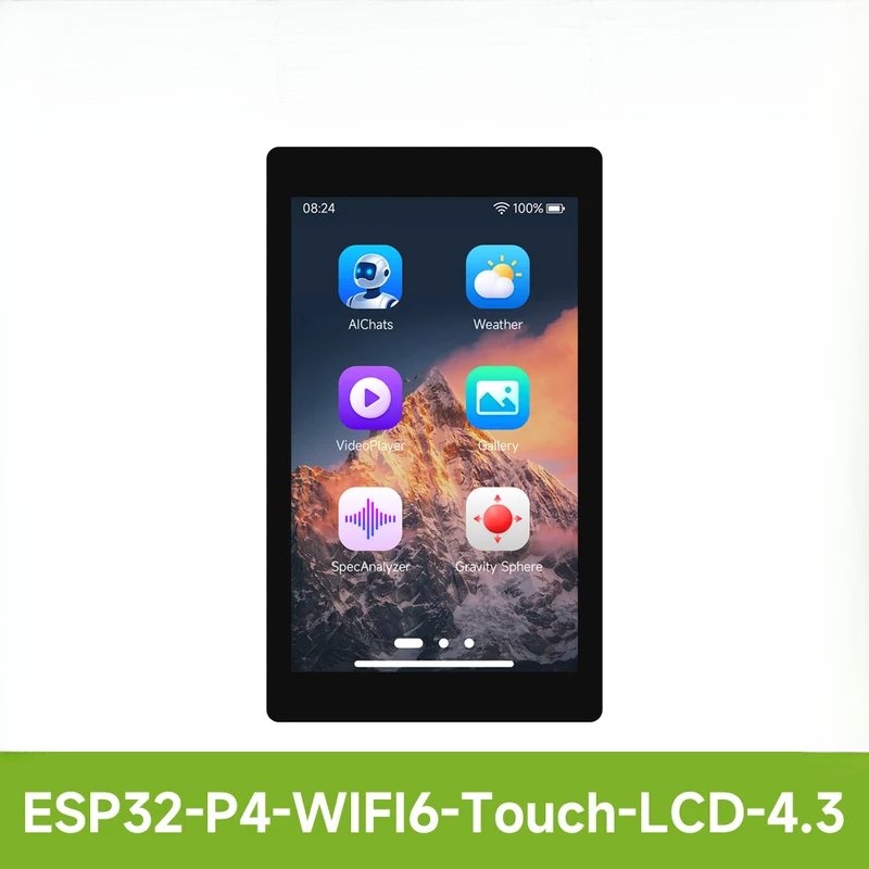Waveshare ESP32-P4-WIFI6 4.3イン - Esp32 P4 のレビューと価格