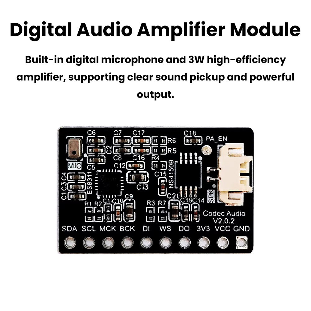 ES8311+NS4150B デジタルオーディオアンプボード - Espressif Esp32 のレビューと価格